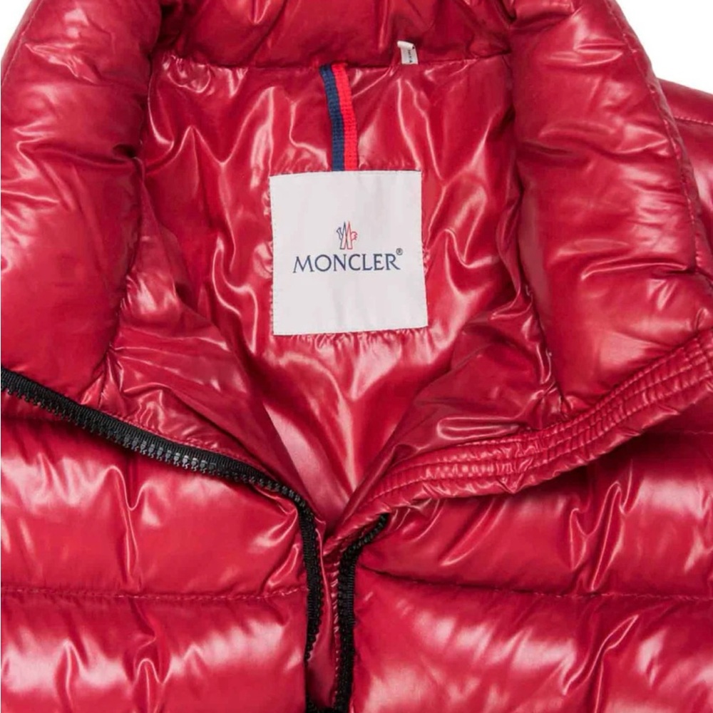 Moncler Red Puffer Jacket